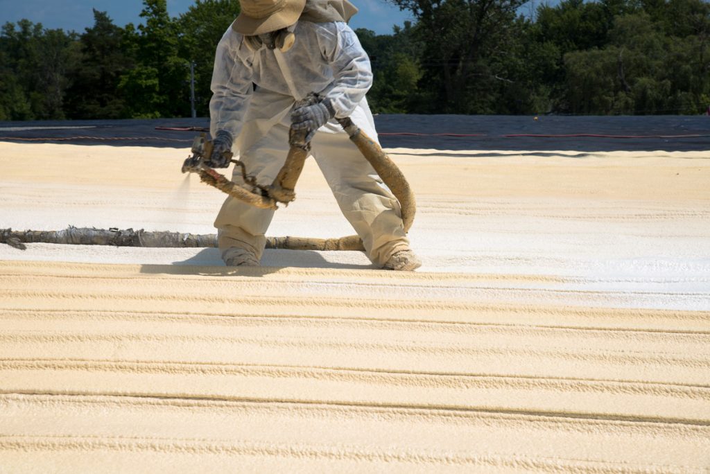 spray foam roofing in warren mi