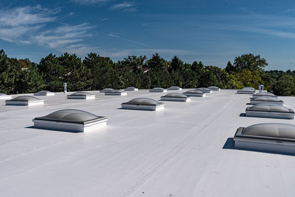 waterproofing roof with silicone roof coating